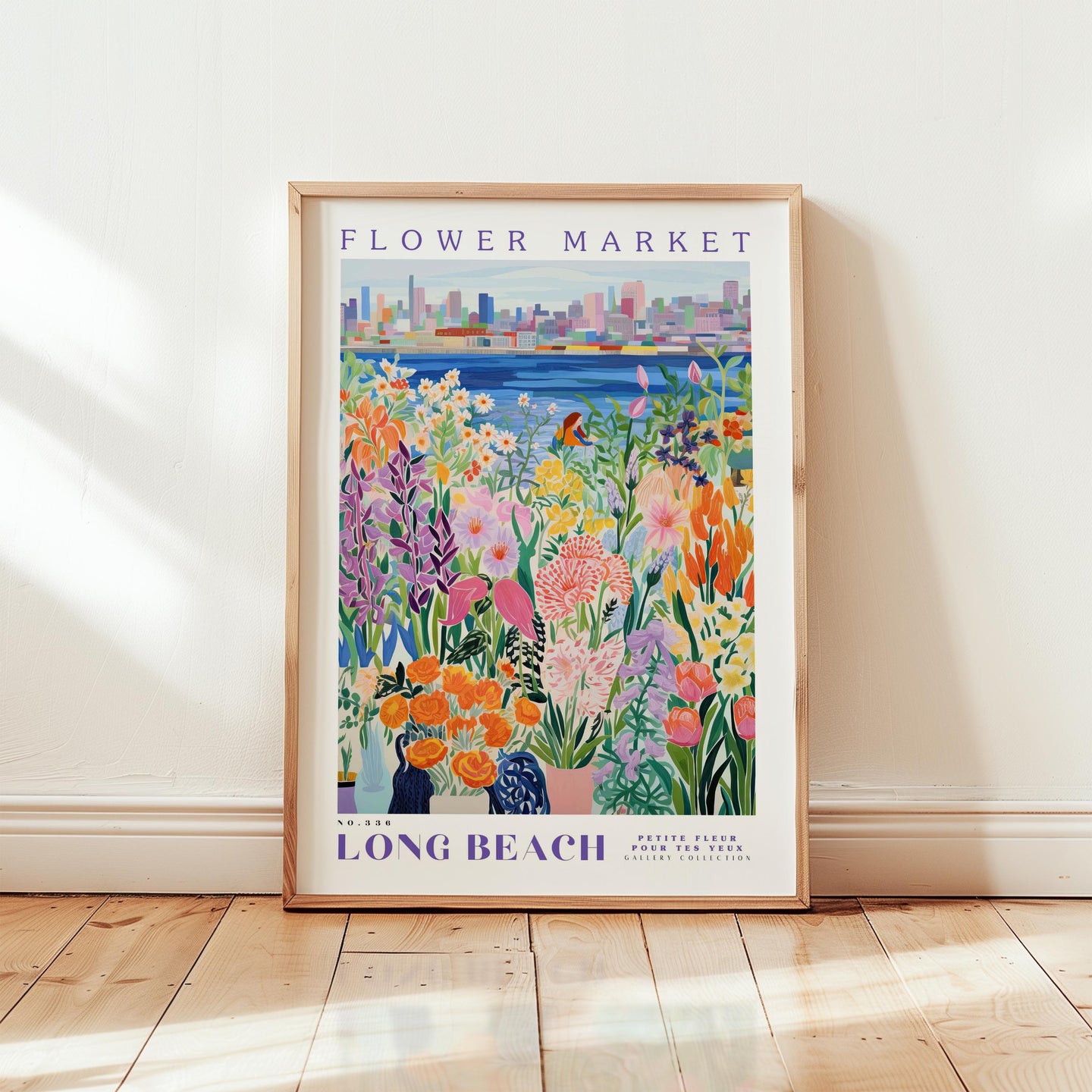 Long Beach Art Print