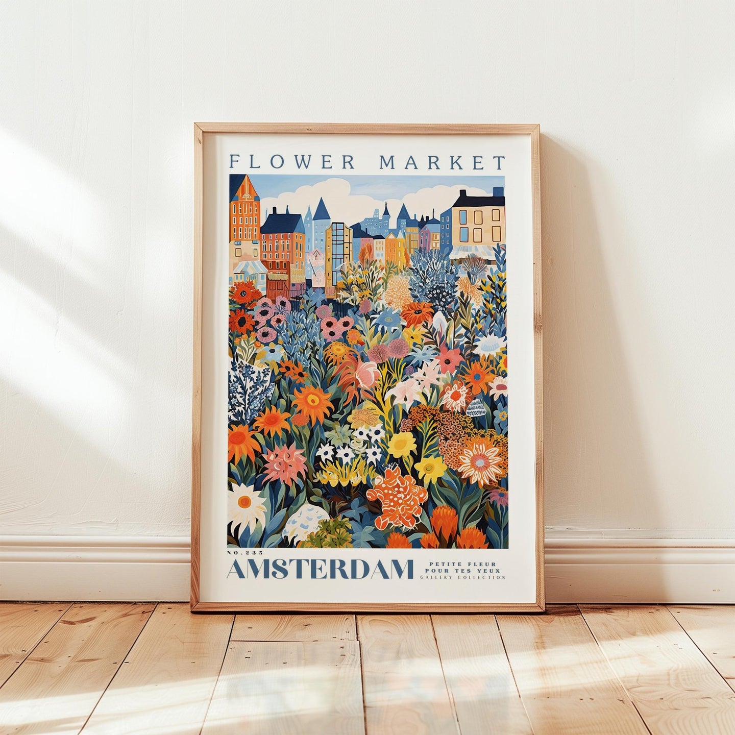 Amsterdam Flower Market Poster - Poster - Flower Poster