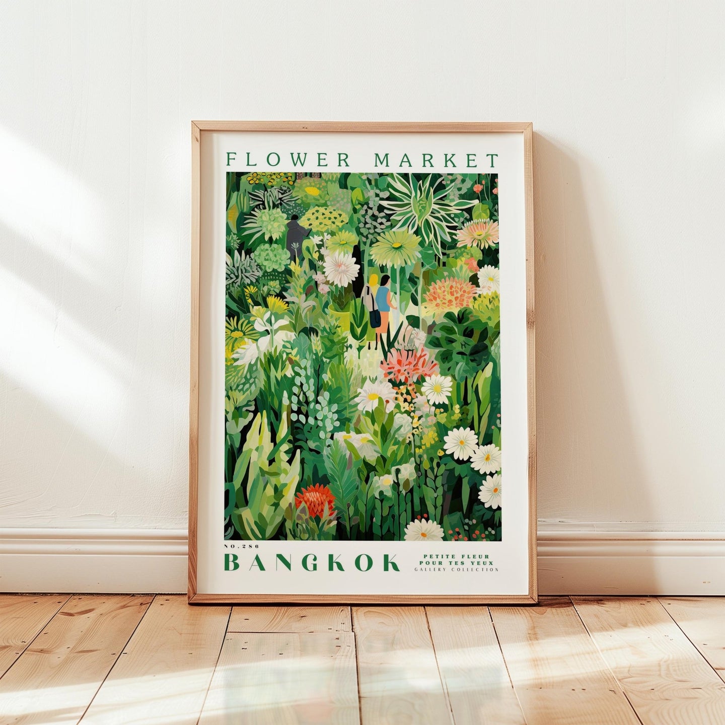 Bangkok Flower Market Poster - Poster - Flower Poster