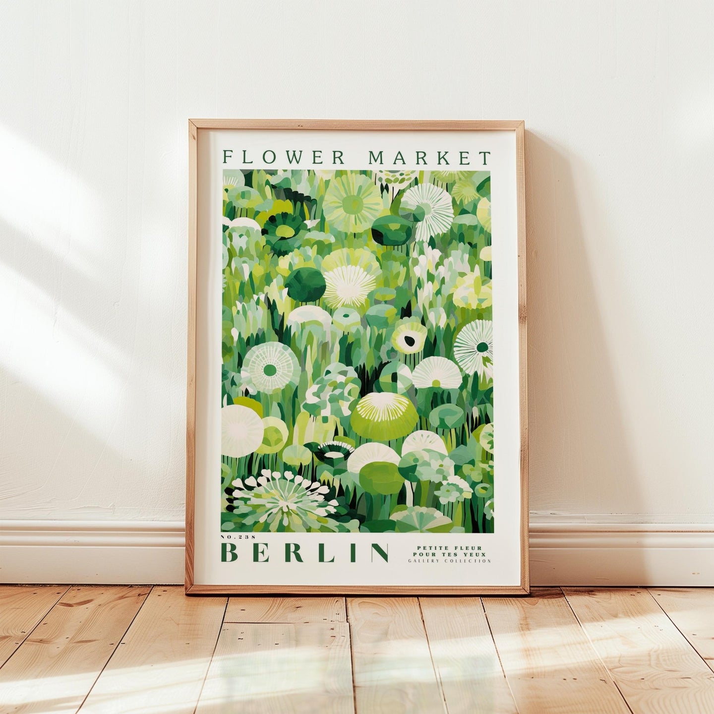 Berlin Flower Market Poster - Poster - Flower Poster