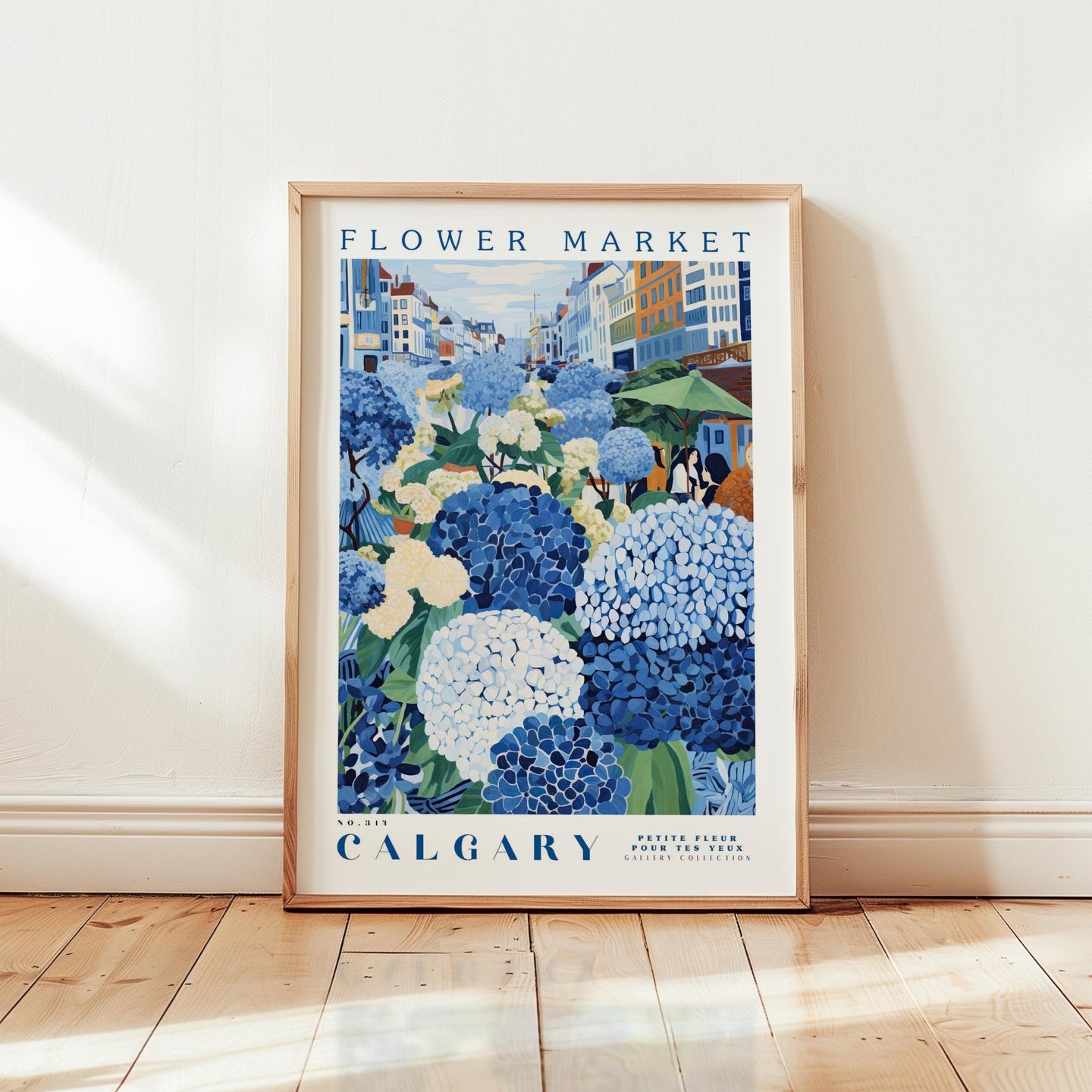 Calgary Flower Market Poster - Poster - Flower Poster