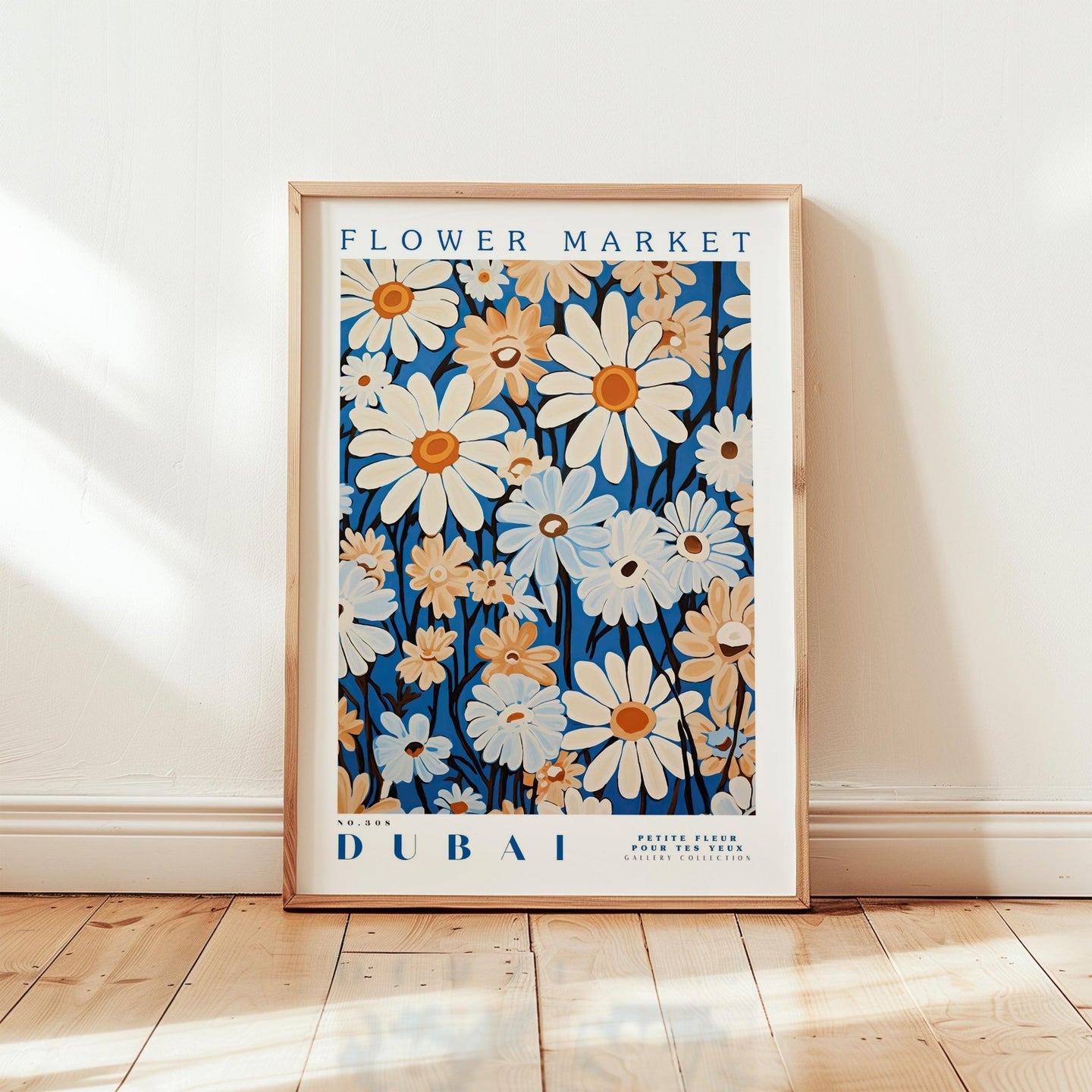 Dubai Flower Market Poster - Poster - Flower Poster