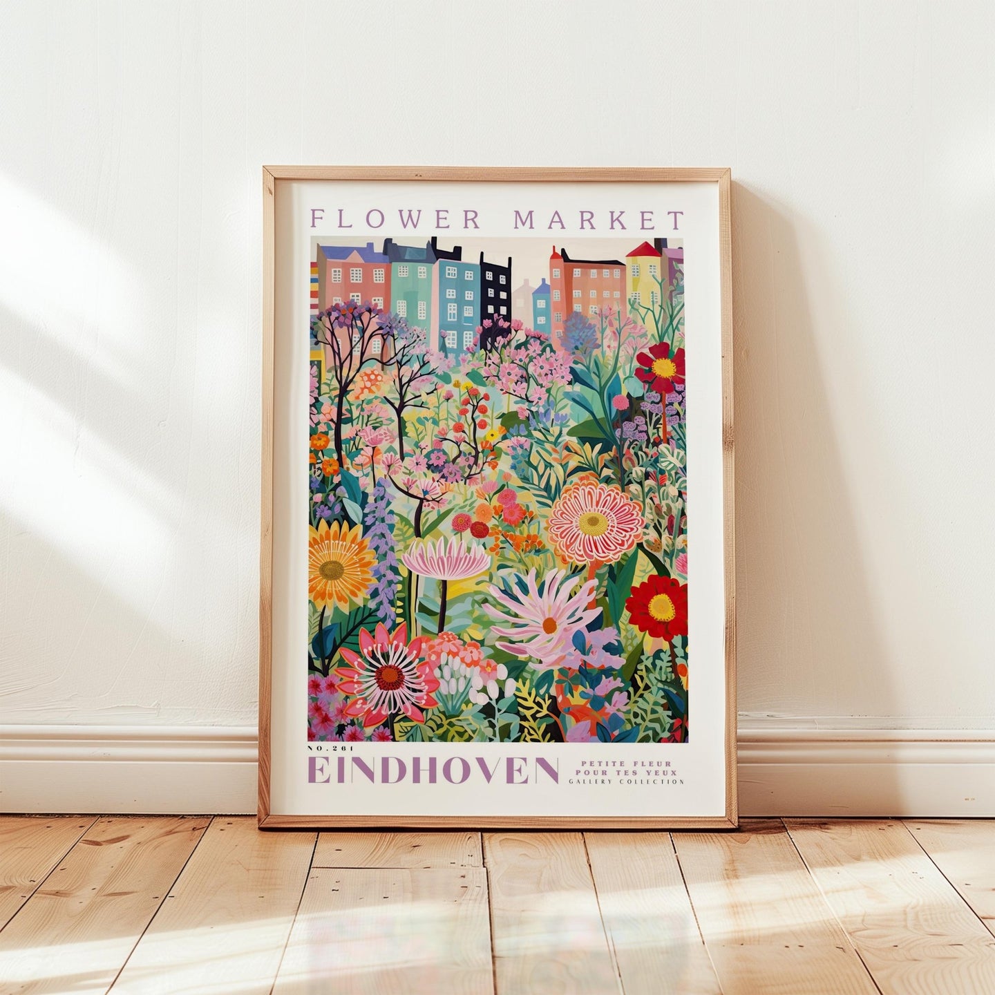 Eindhoven Flower Market Poster - Poster - Flower Poster