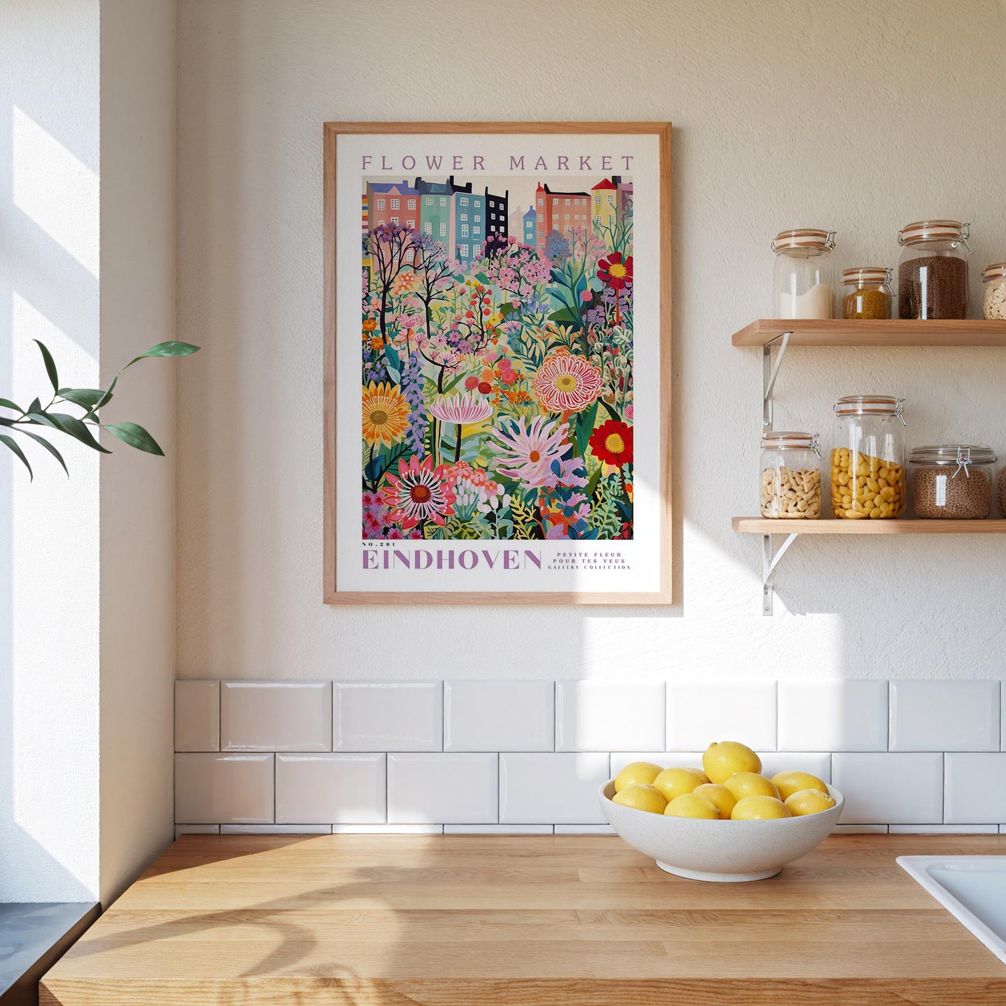 Eindhoven Flower Market Poster - Poster - Flower Poster