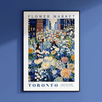 a picture of a flower market in toronto