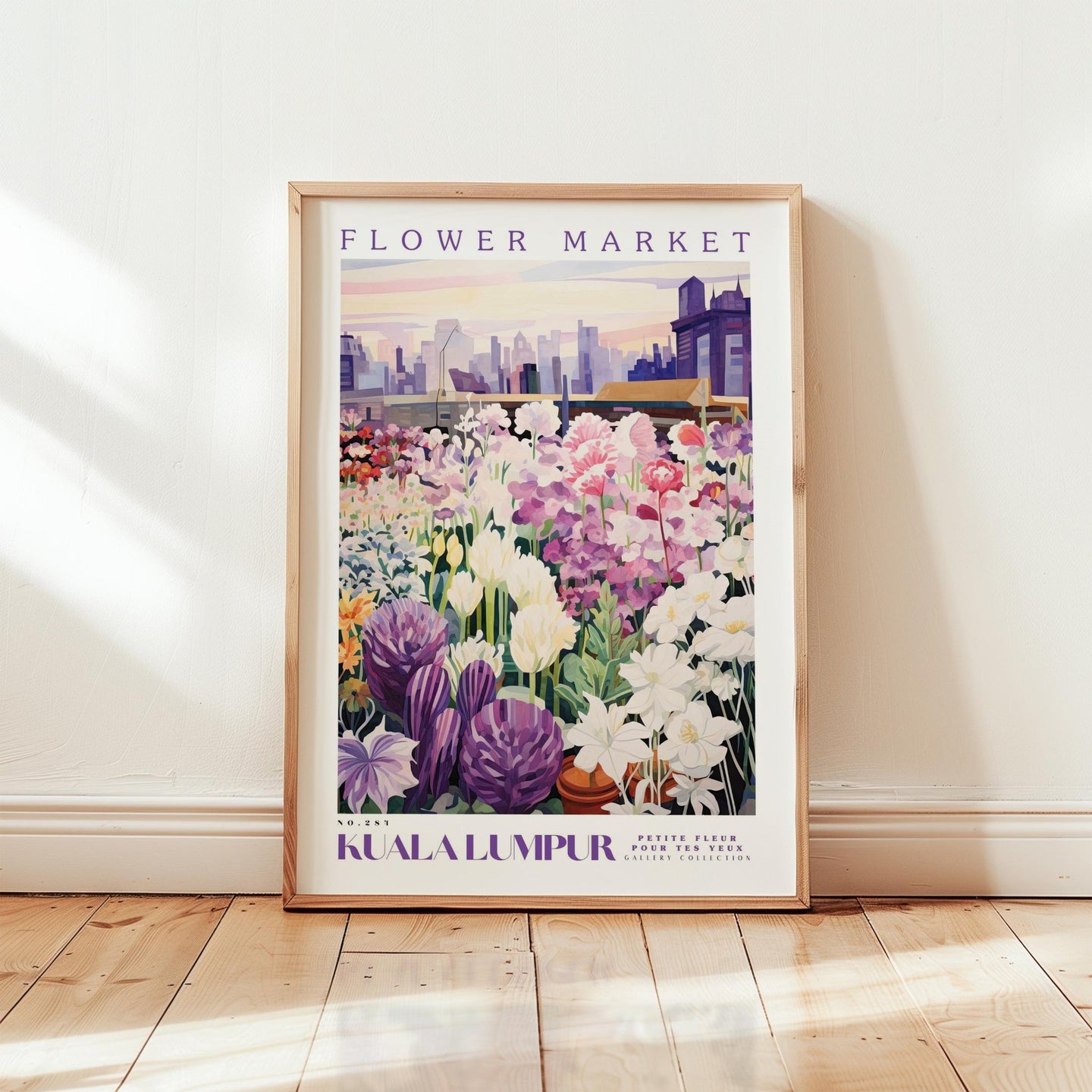 Kuala Lumpur Flower Market Poster - Poster - Flower Poster