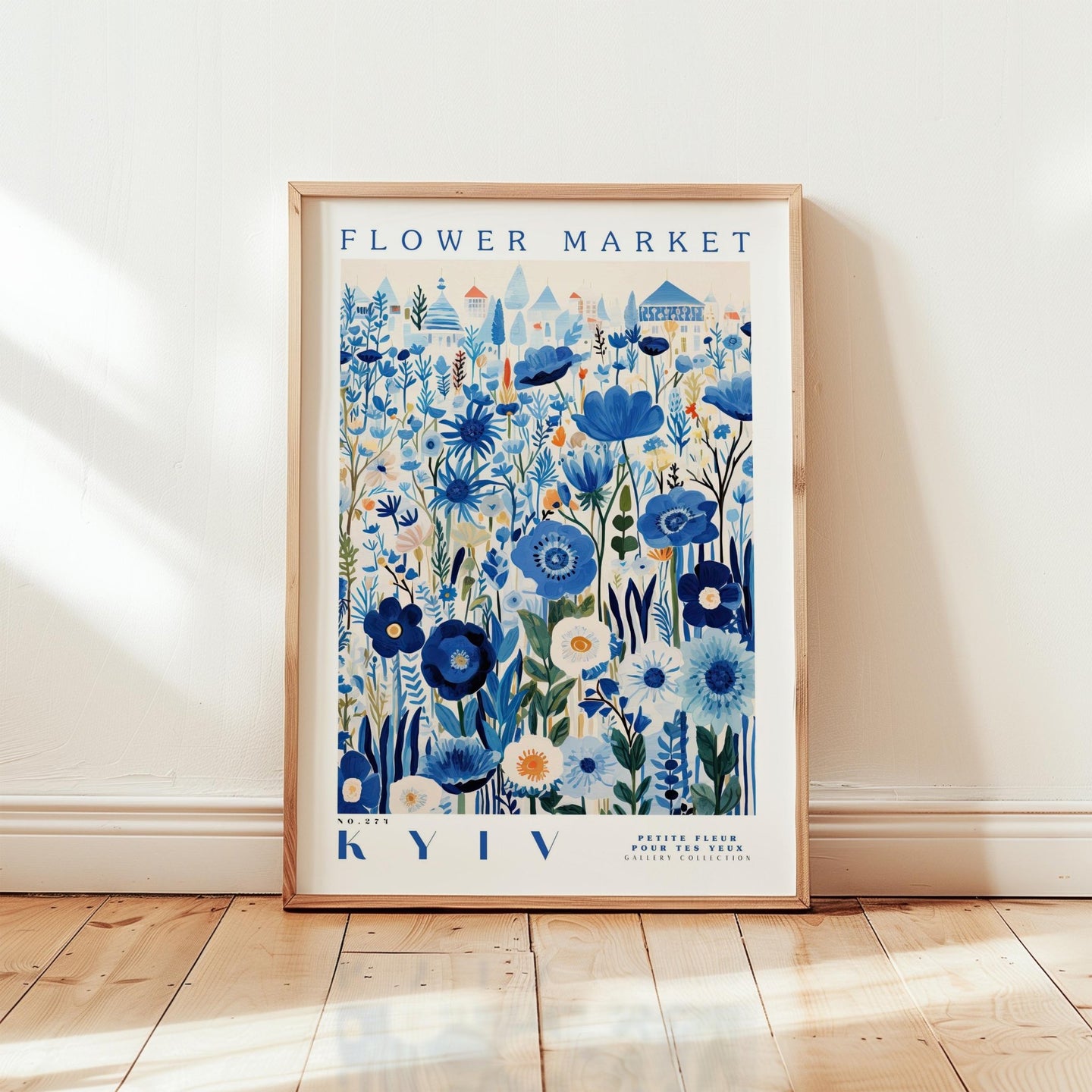 Kyiv Flower Market Poster - Poster - Flower Poster