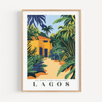 Lagos Travel Poster - Poster - Enchanted Sights