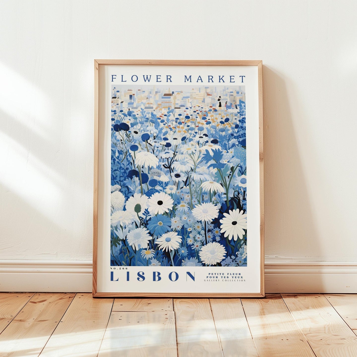 Lisbon Flower Market Poster - Poster - Flower Poster