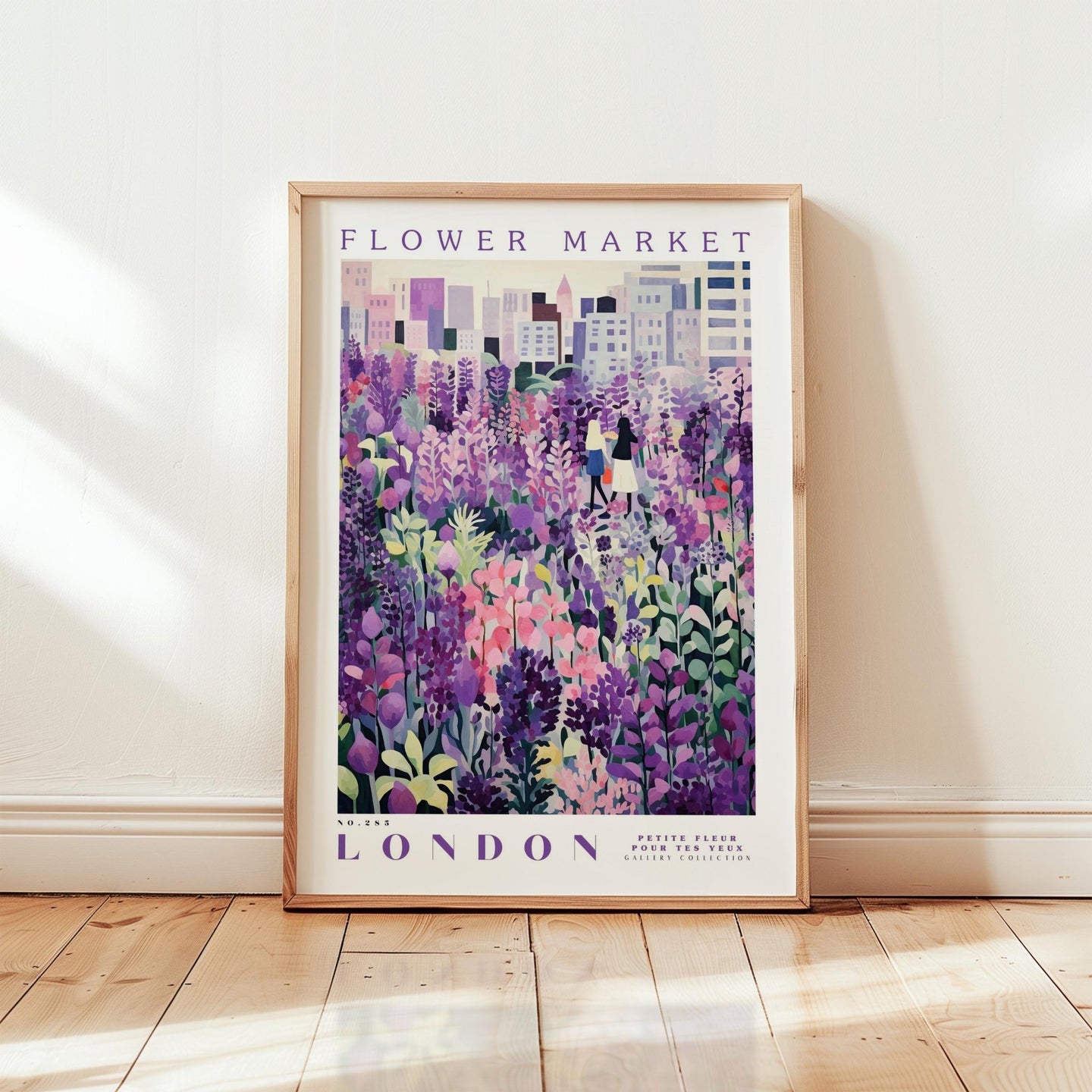 London Flower Market Poster - Poster - Flower Poster