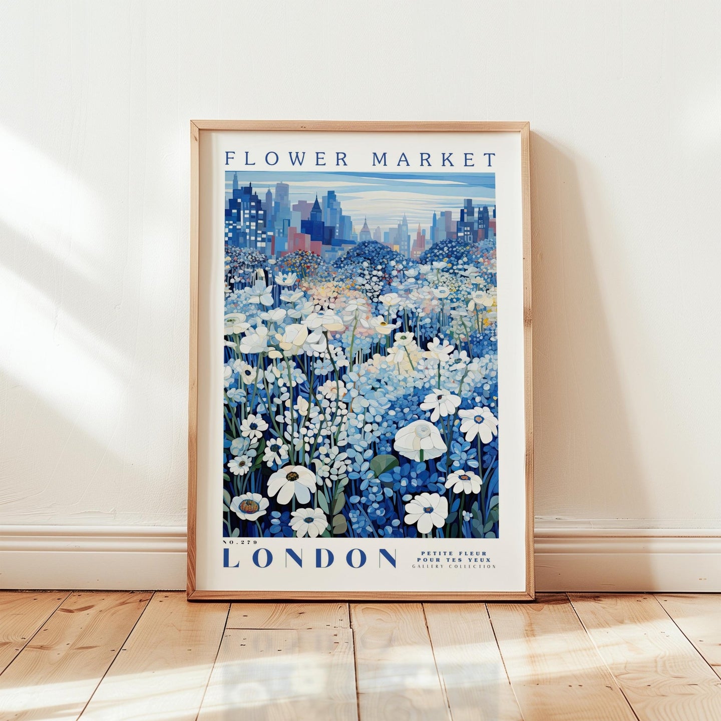 London Flower Market Poster - Poster - Flower Poster