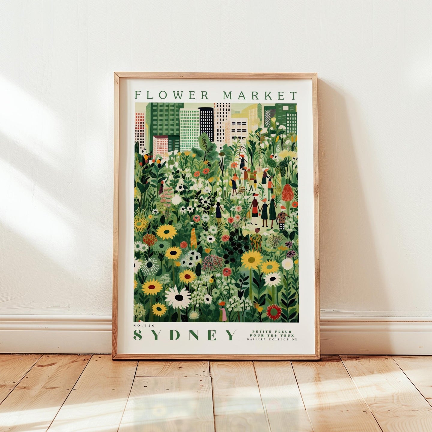 Sydney Flower Market Poster - Poster - Flower Poster