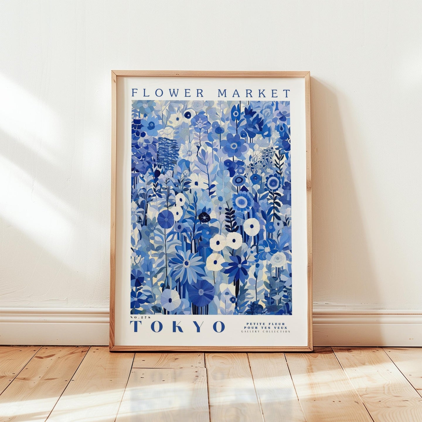 Tokyo Flower Market Poster - Poster - Flower Poster