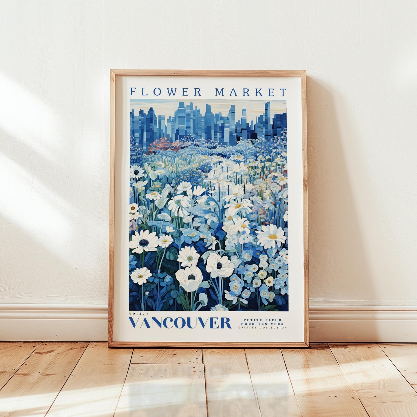 Vancouver Flower Market Poster - Poster - Flower Poster