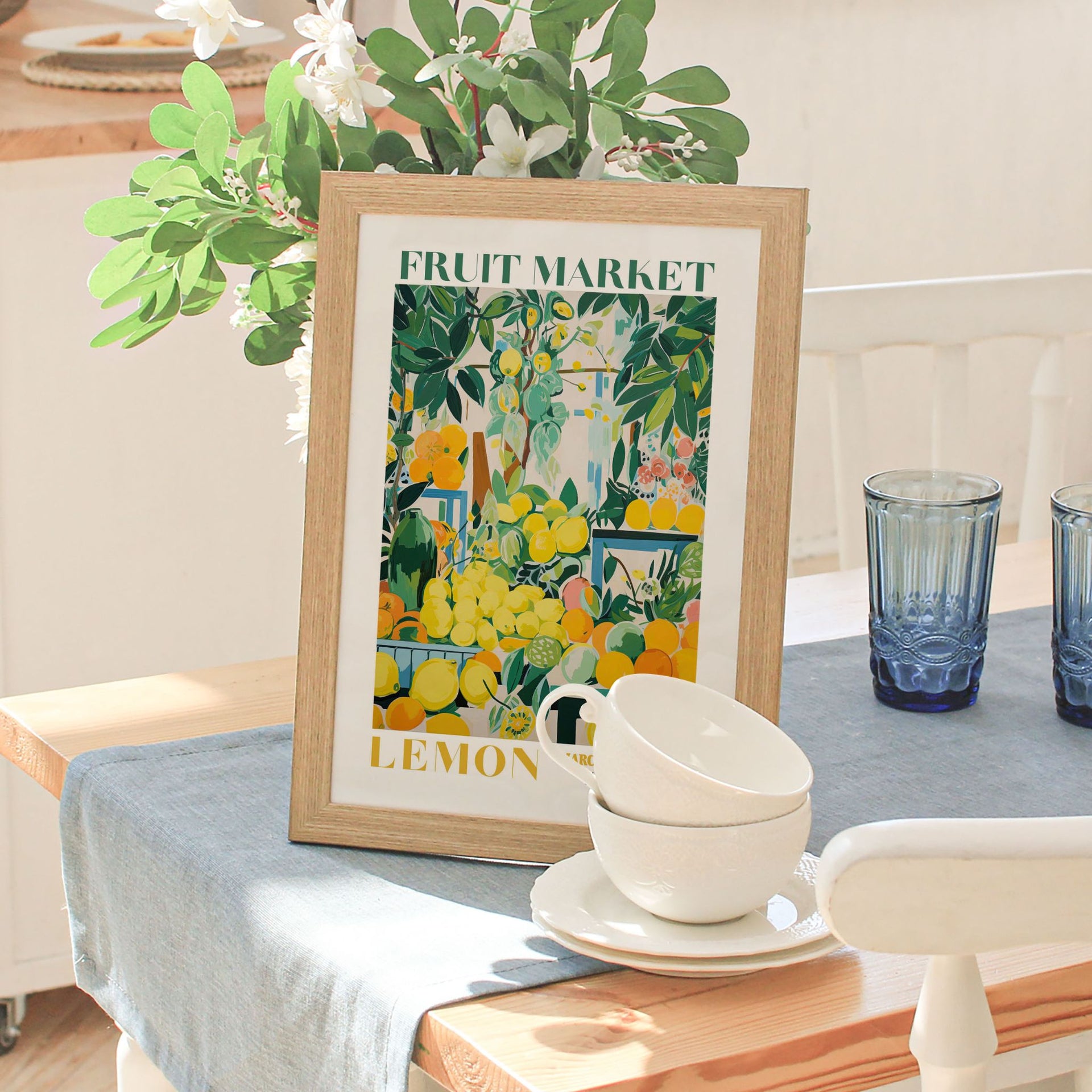 Fruit Market Posters - Enchanted Sights