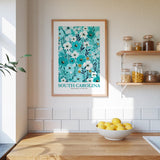 South Carolina Flower Art Print