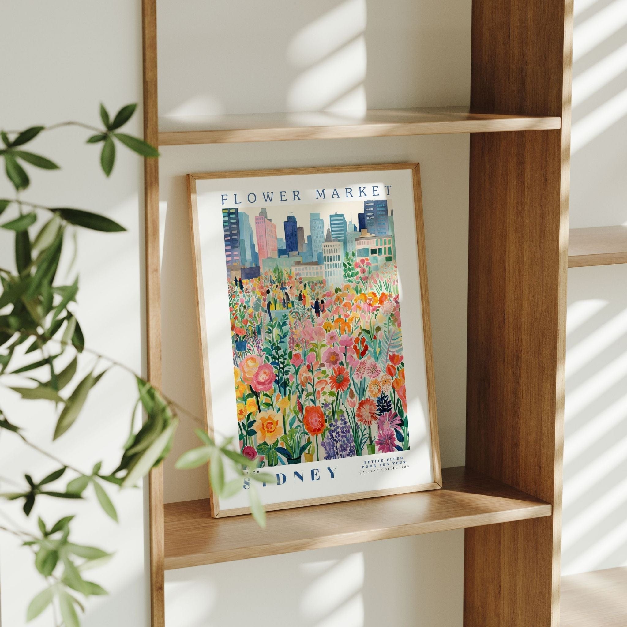 Sydney Flower Market Poster