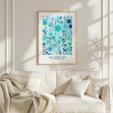 Michigan Flower Art Print