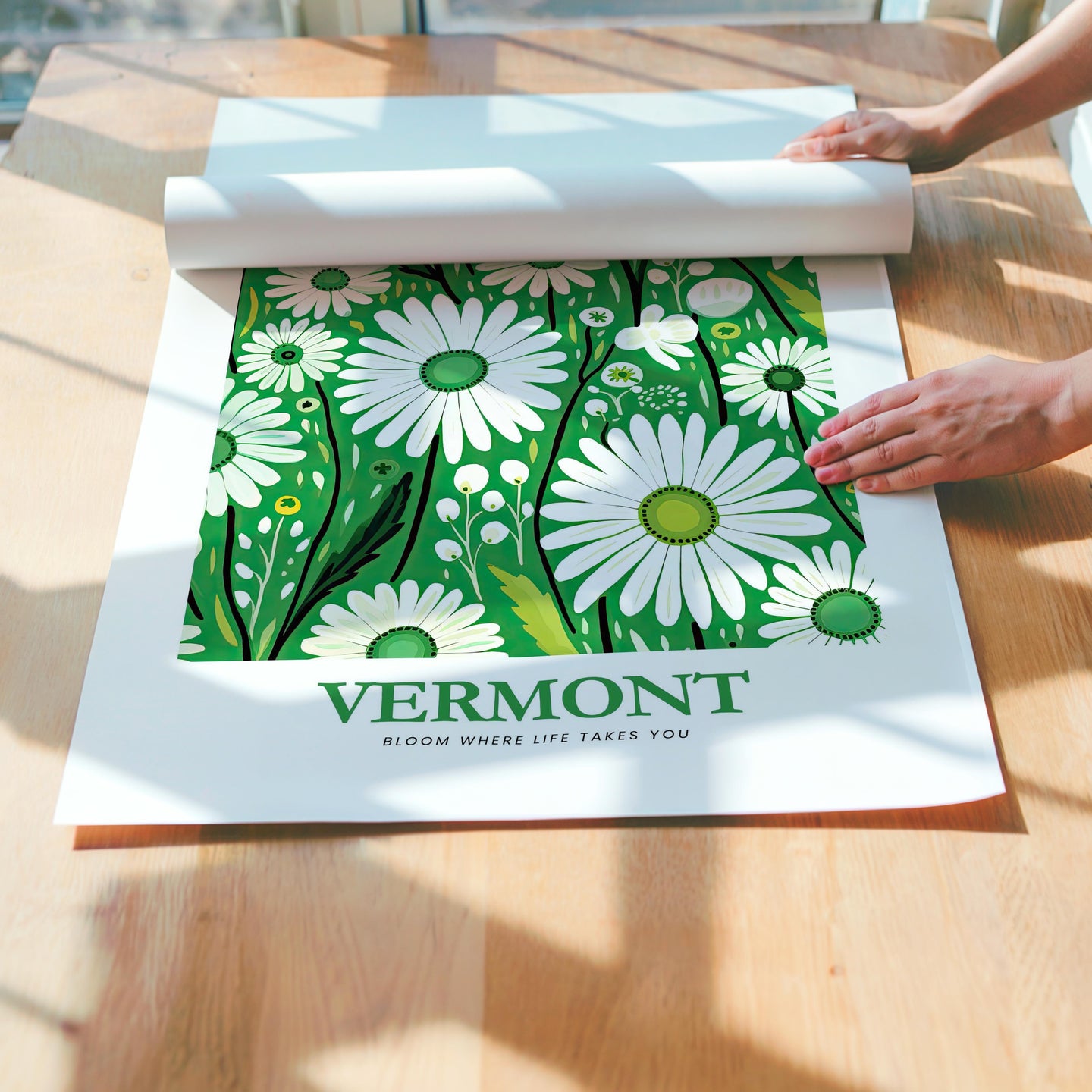 Vermont Flower Art Print