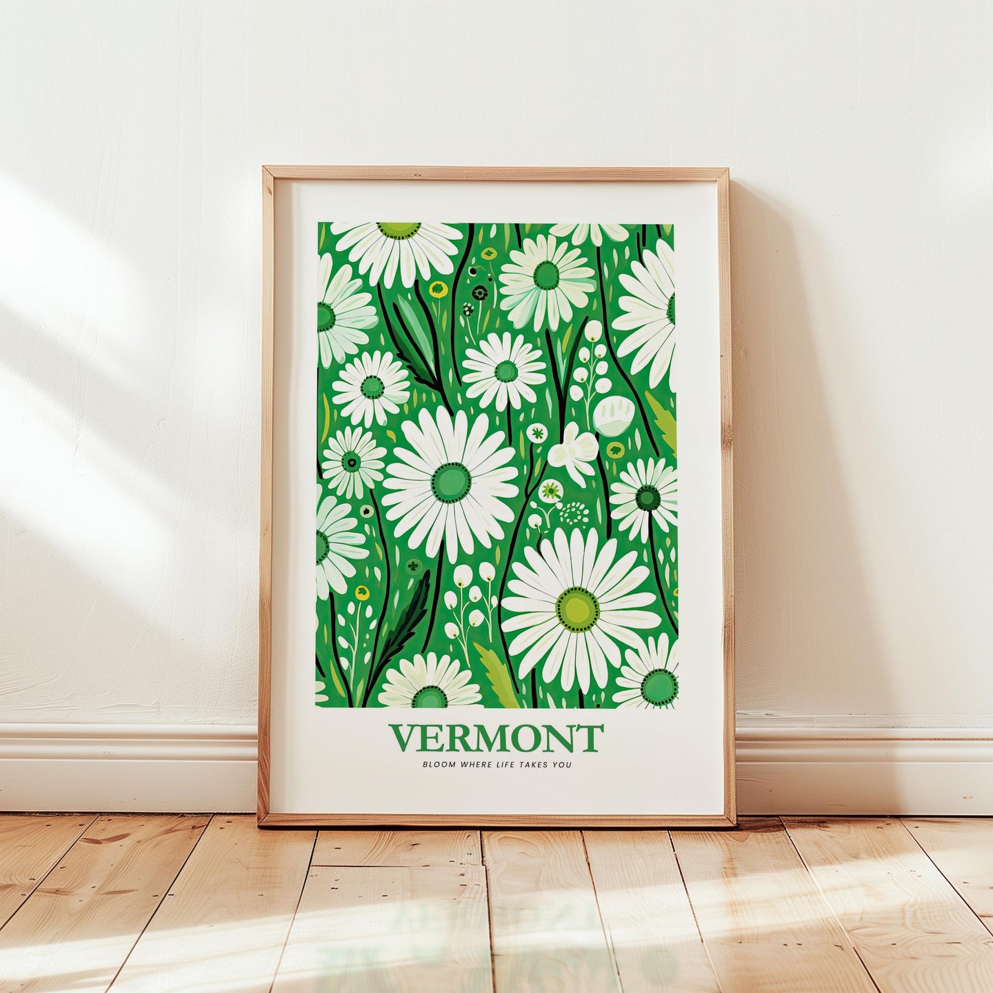 Vermont Flower Art Print