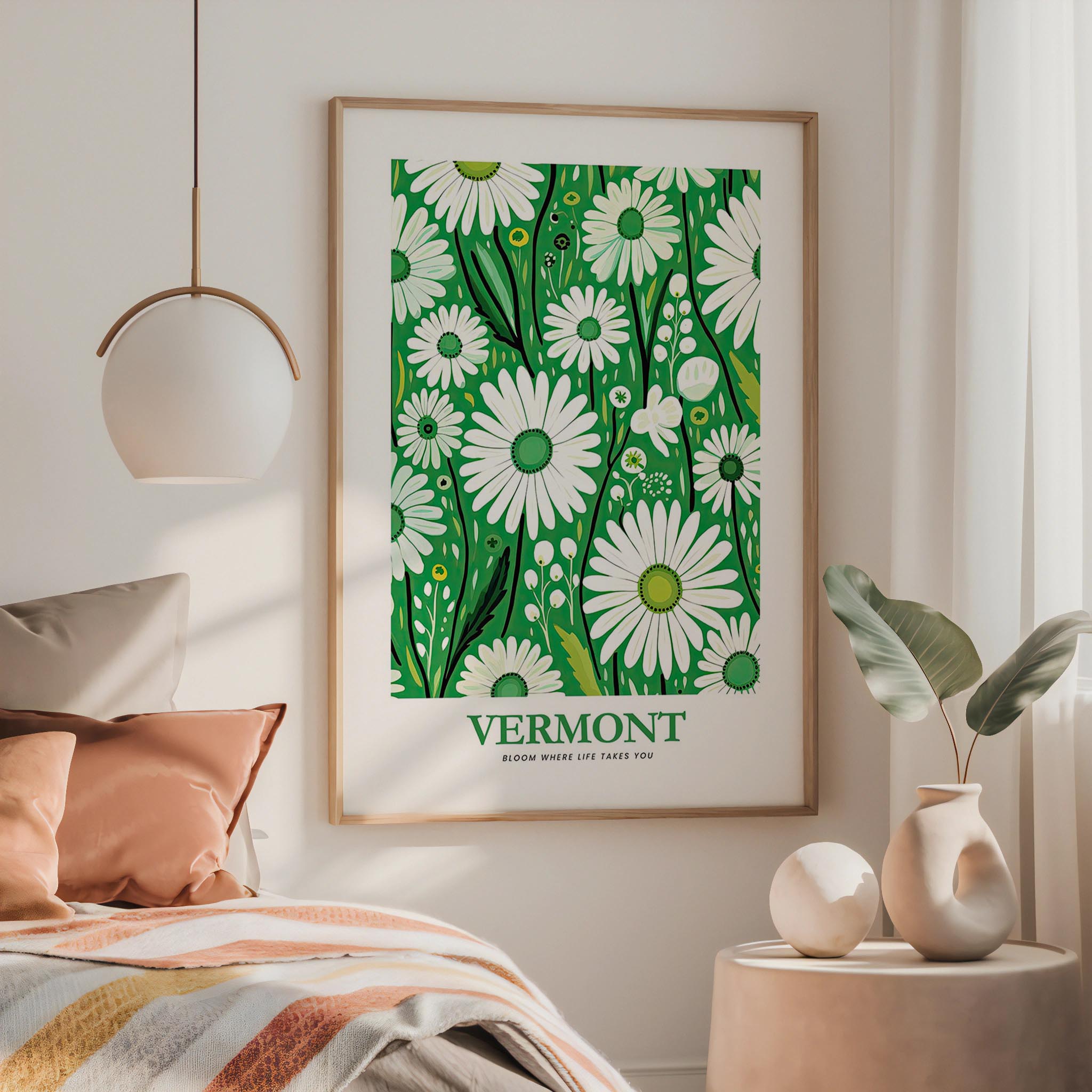 Vermont Flower Art Print