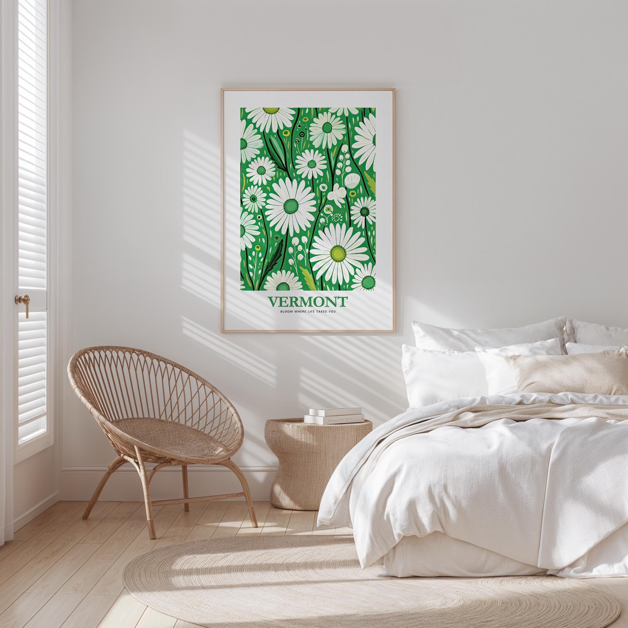 Vermont Flower Art Print