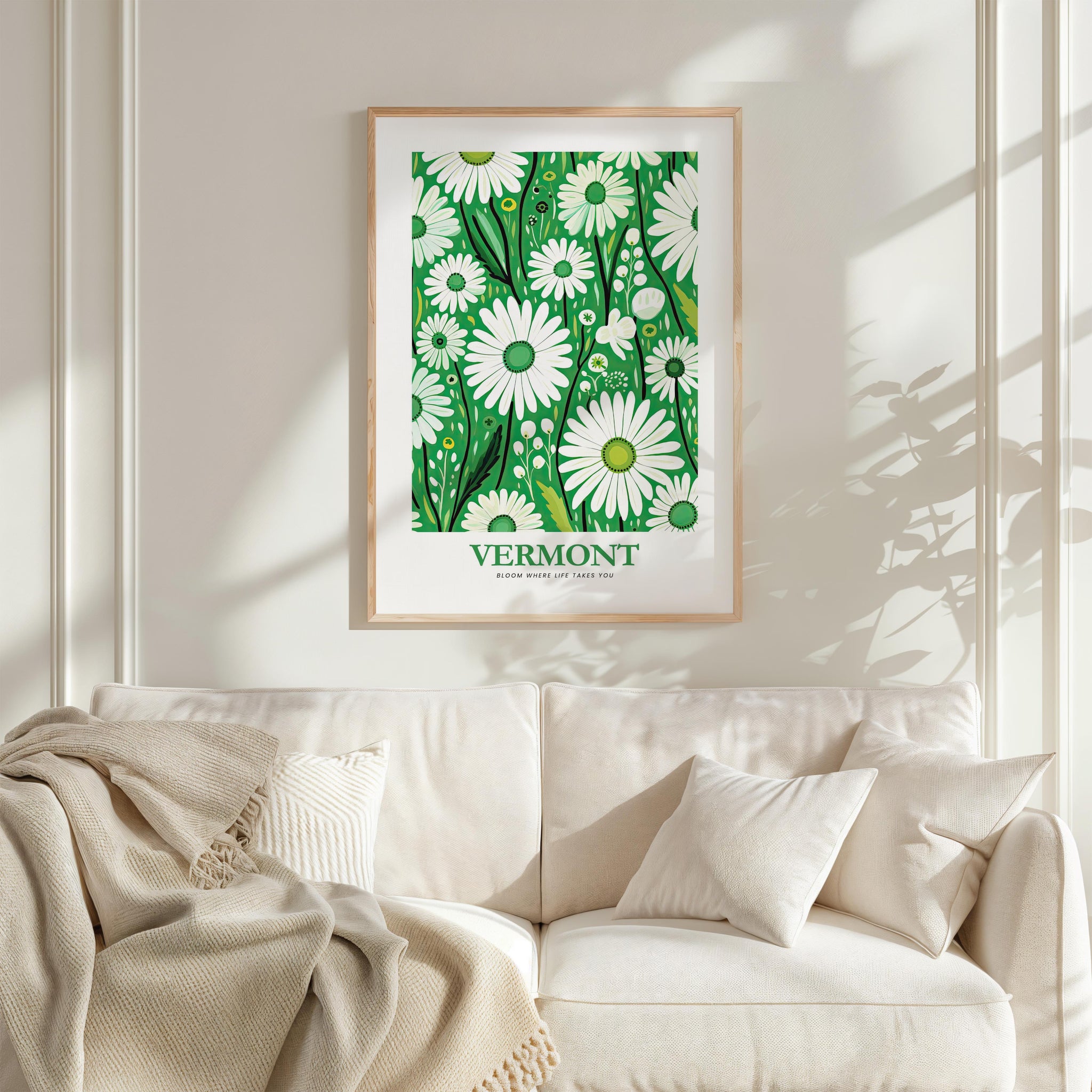 Vermont Flower Art Print