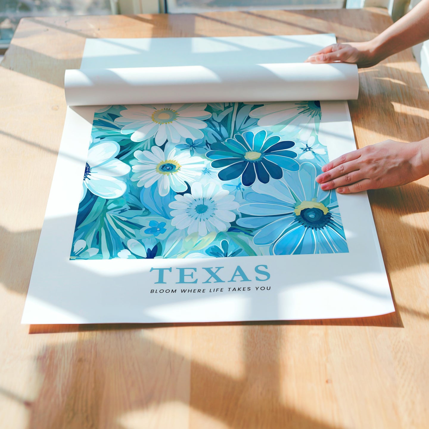 Texas Flower Art Print