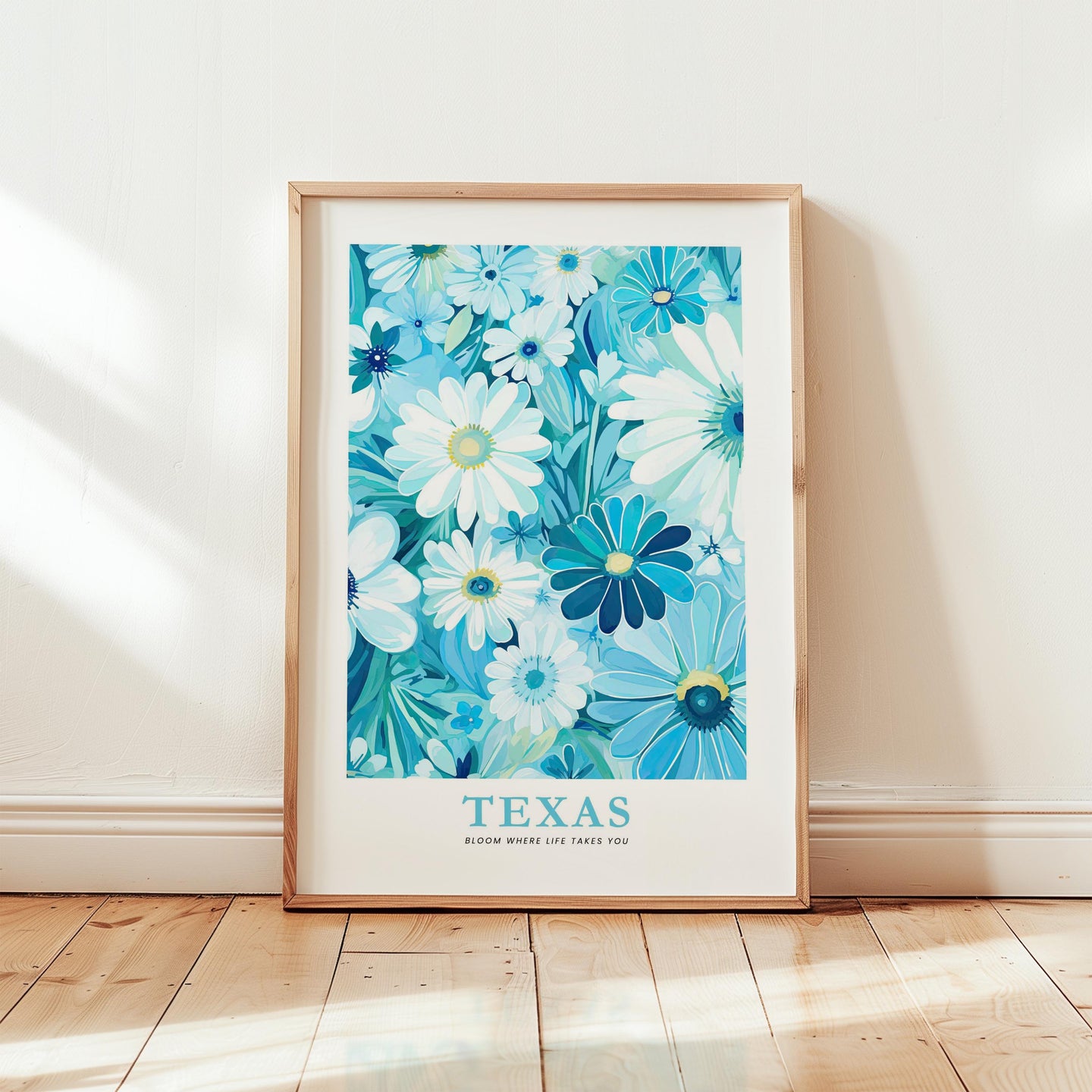 Texas Flower Art Print