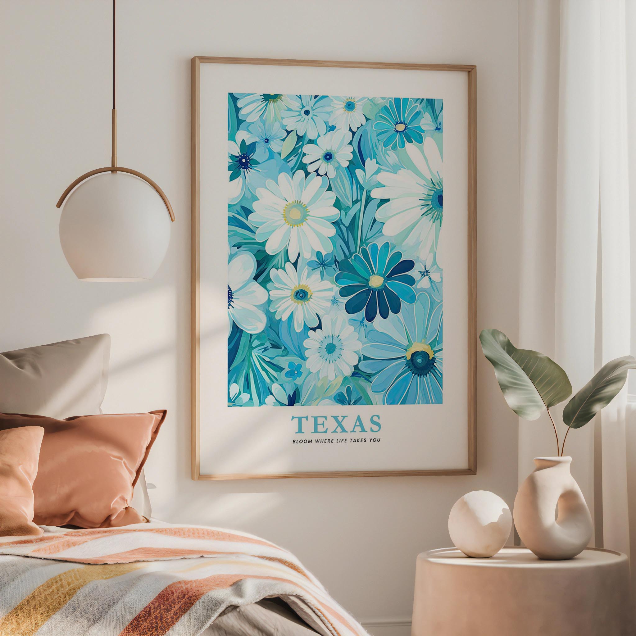 Texas Flower Art Print