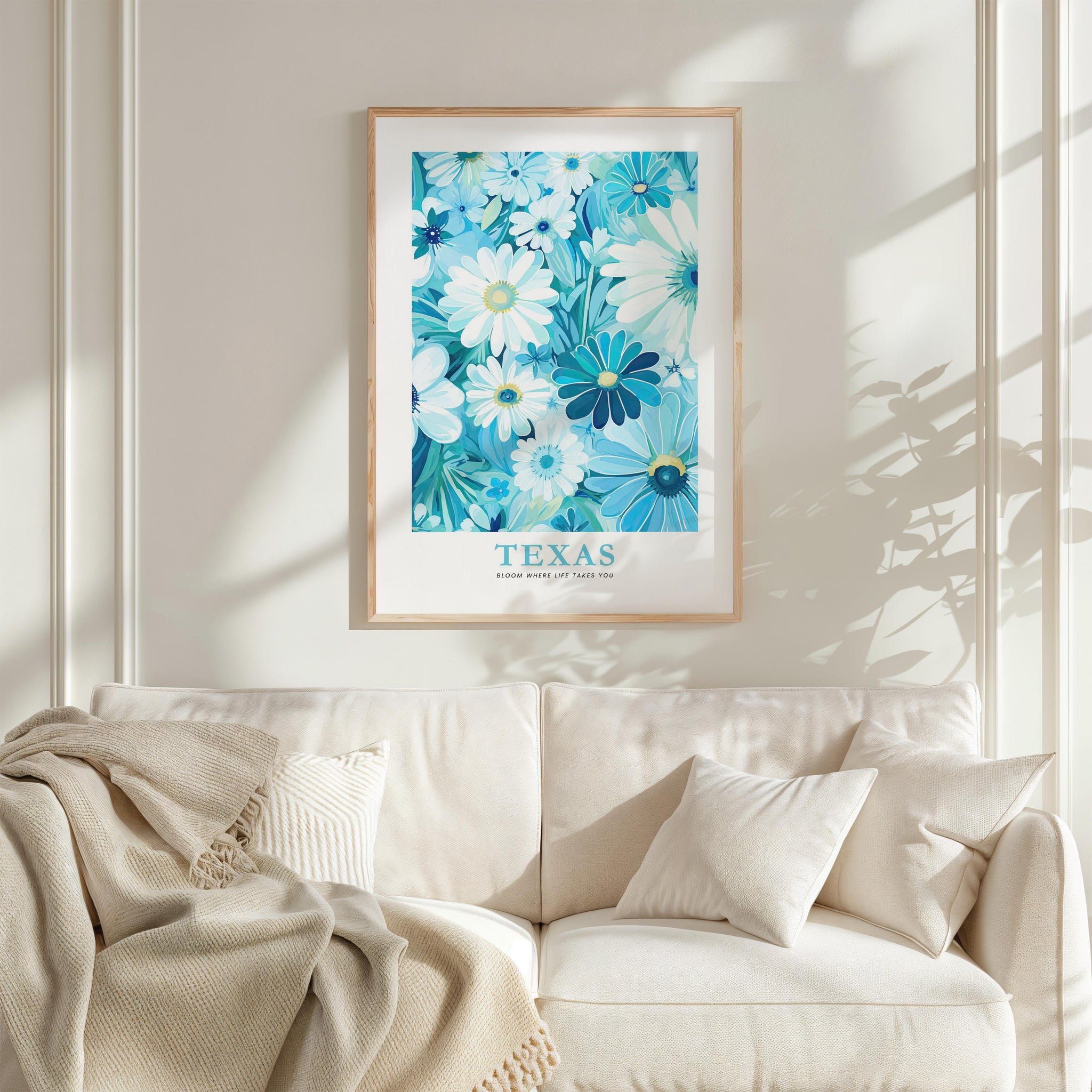 Texas Flower Art Print