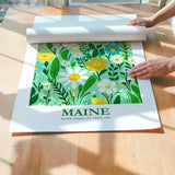 Maine Flower Art Print
