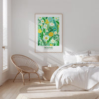 Maine Flower Art Print