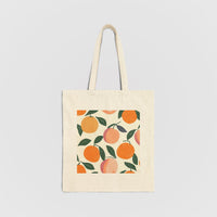 Orange Fruit Tote Bag