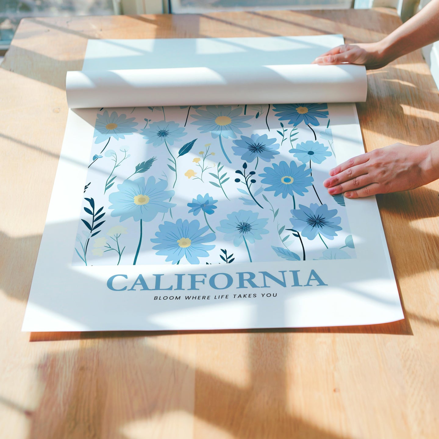 California Flower Art Print