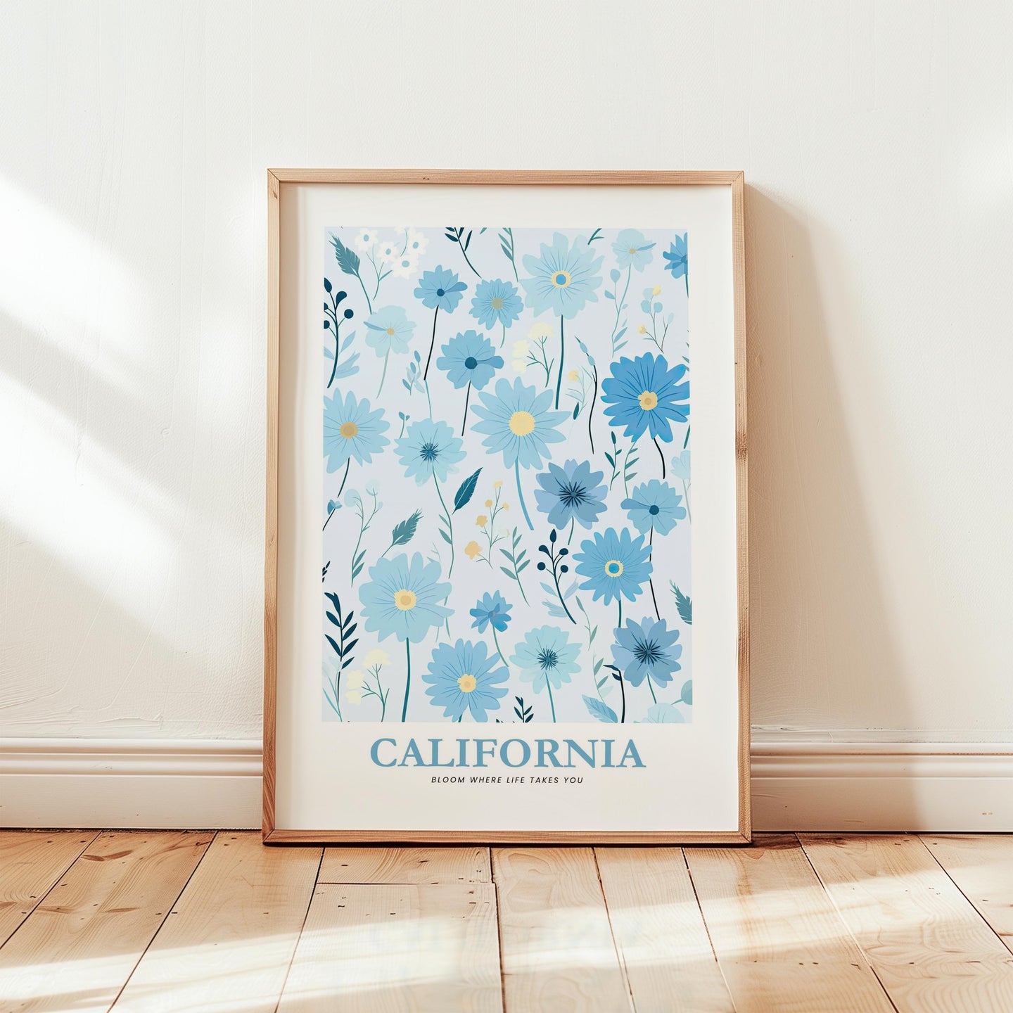 California Flower Art Print