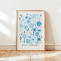 California Flower Art Print