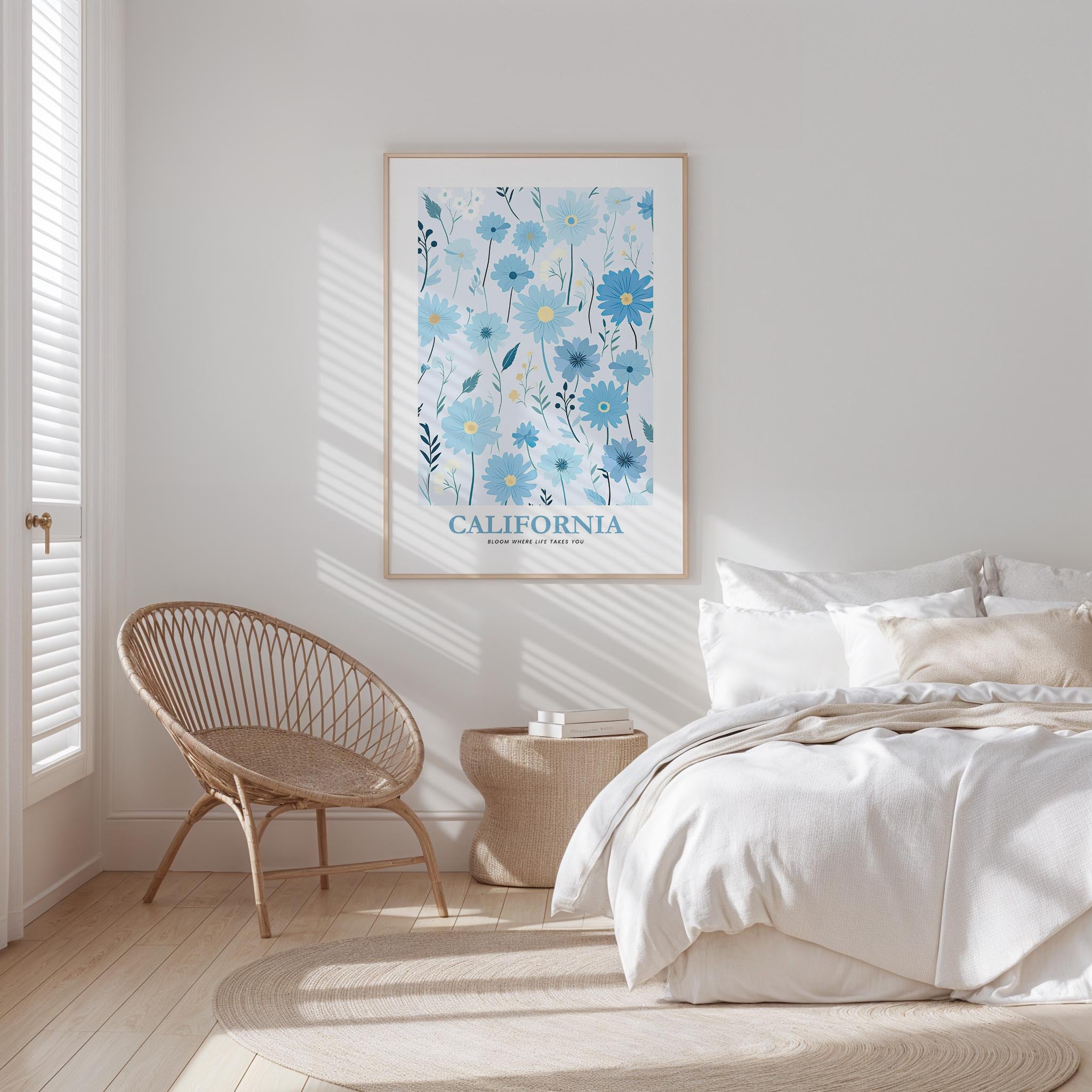 California Flower Art Print