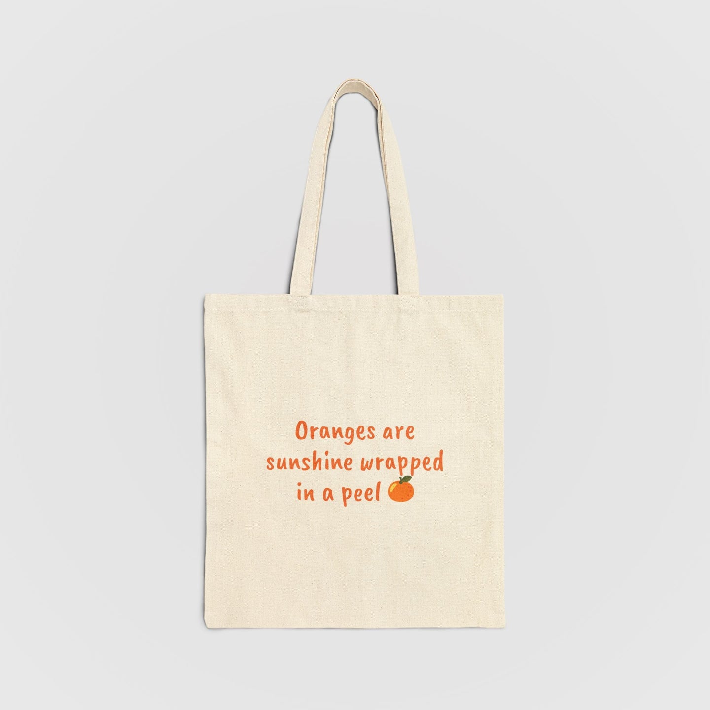 Orange Fruit Tote Bag