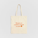 Orange Fruit Tote Bag