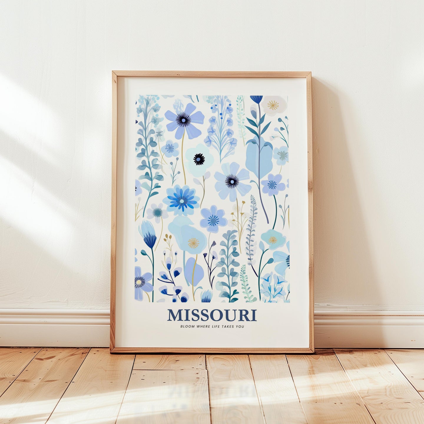 Missouri Flower Art Print
