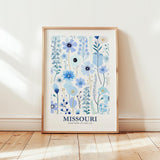 Missouri Flower Art Print
