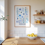 Missouri Flower Art Print