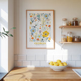 Georgia Flower Art Print