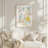 Georgia Flower Art Print