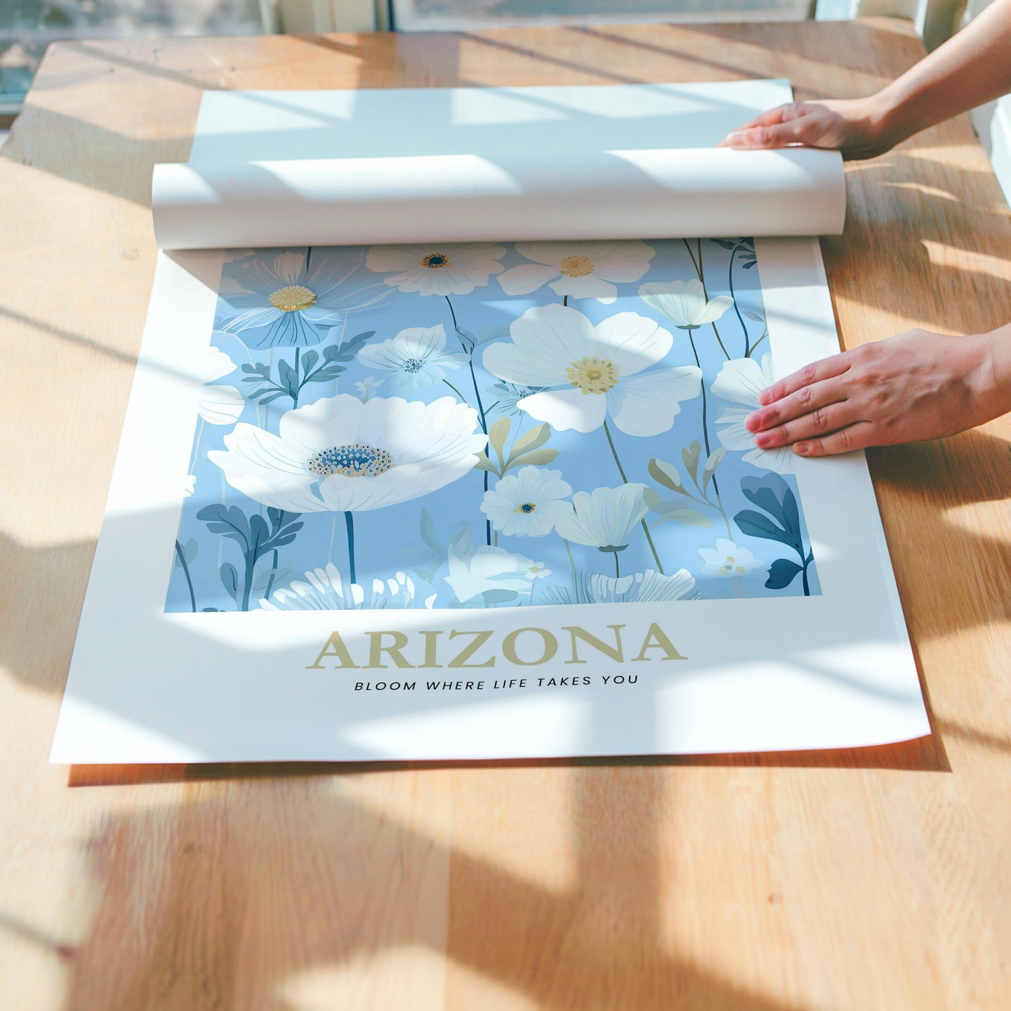 Arizona Flower Art Print