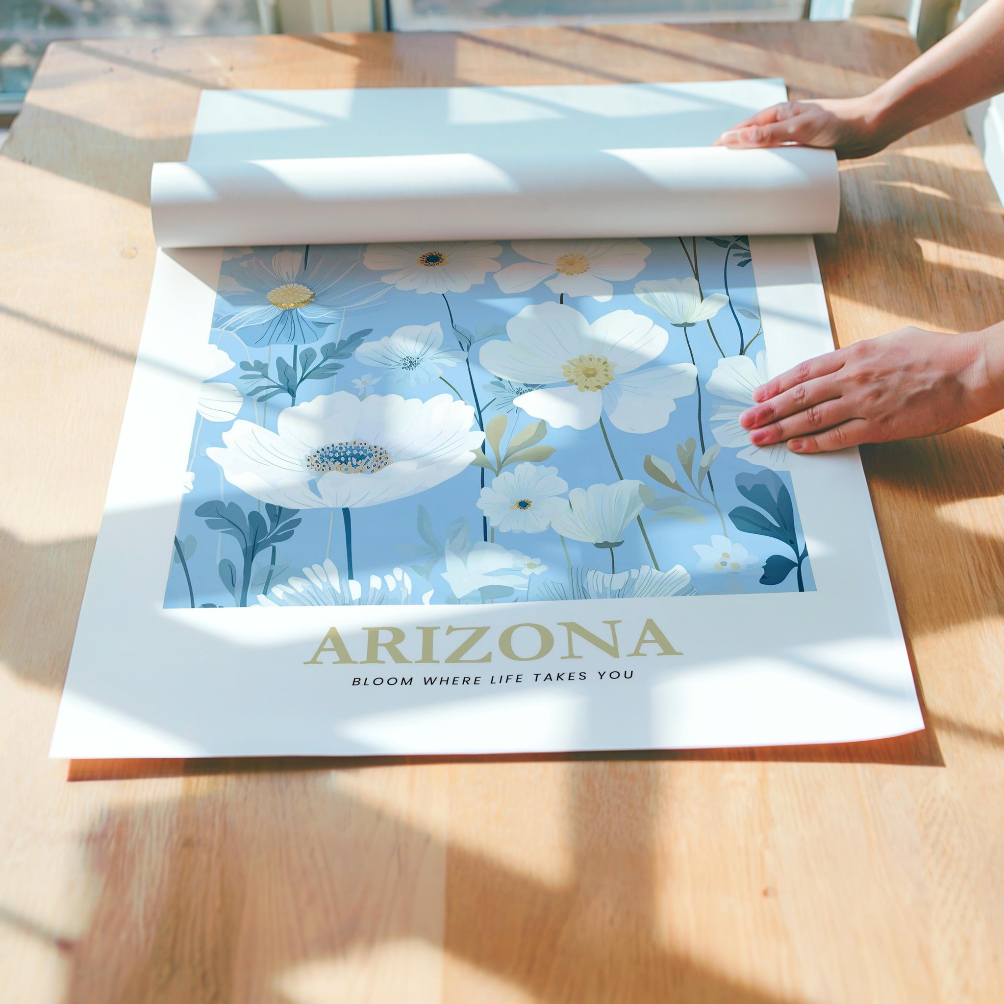 Arizona Flower Art Print
