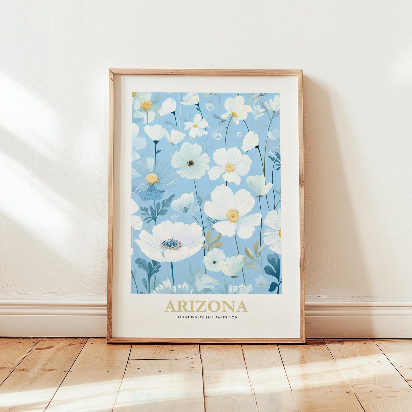 Arizona Flower Art Print