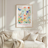 North Dakota Flower Art Print