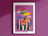 Amanita Muscaria svampeplakat